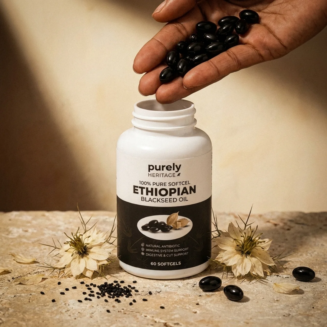 Purely Heritage Ethiopian Black Seed Oil