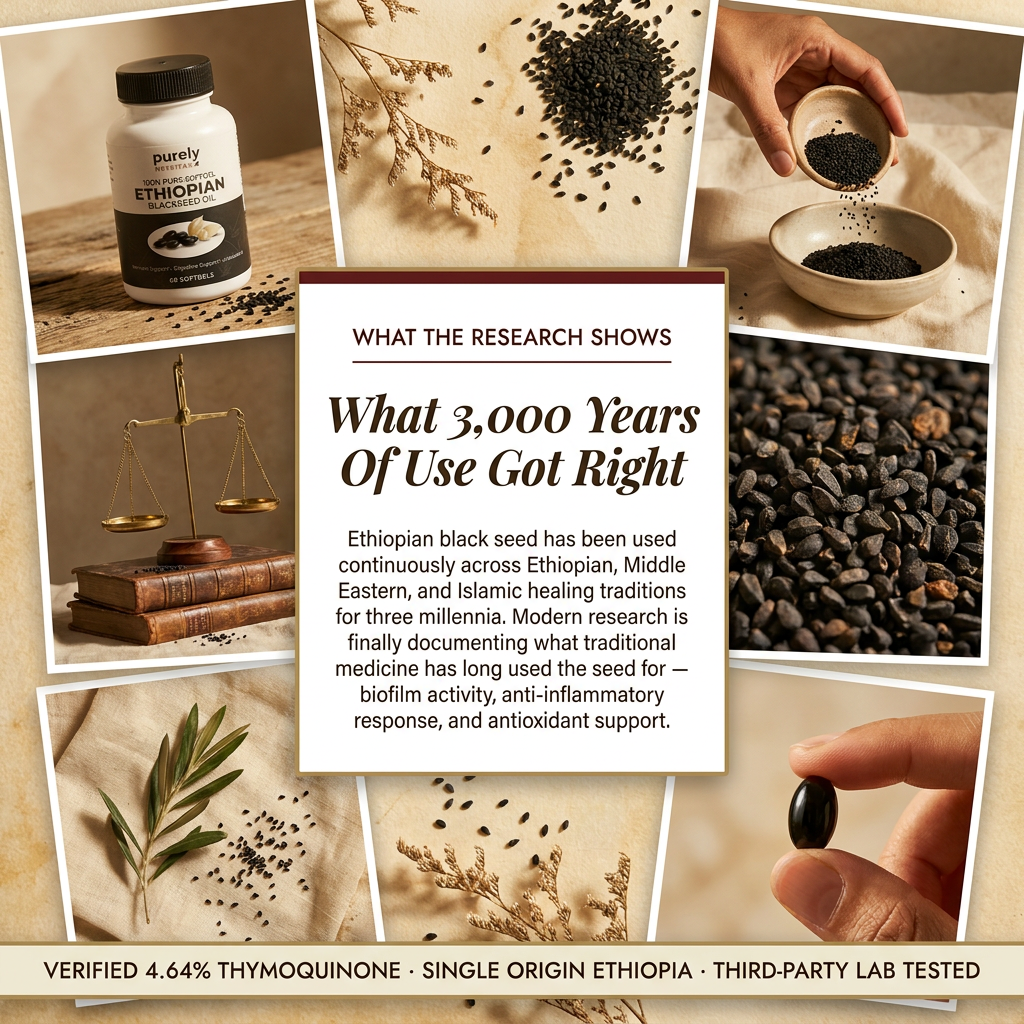 Purely Heritage Ethiopian Black Seed Oil