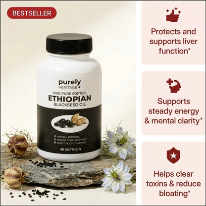 Purely Heritage Ethiopian Black Seed Oil
